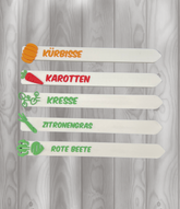 Pflanzen Schilder